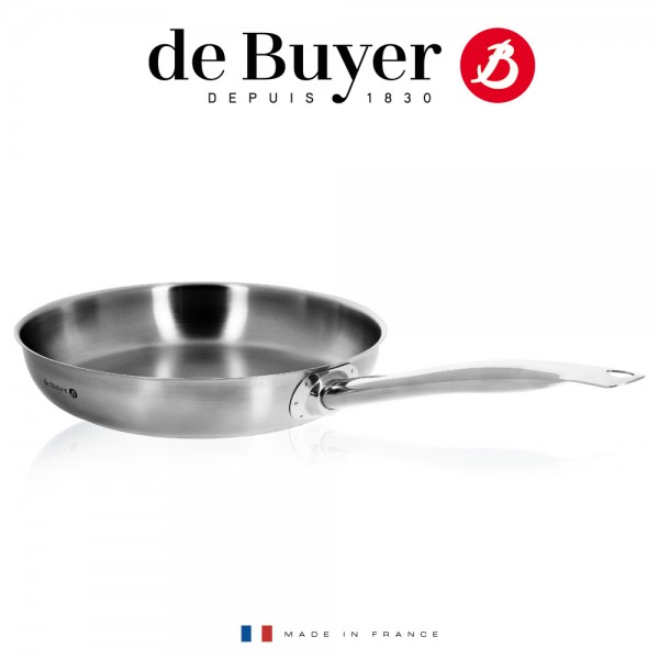 Sartén acero inoxidable 24 cm