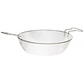 Cestillo bombeado estañado para freidora de 32 cm