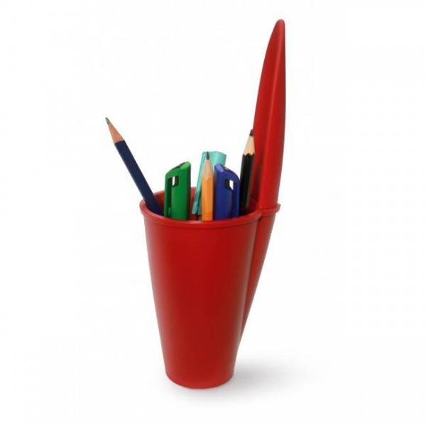 Lapicero tapa de boli Bic Roja