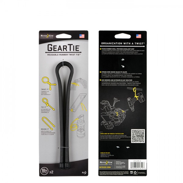 Gear tie 45,7 cm 2x