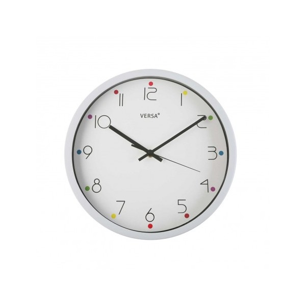 Reloj de pared aluminio 20 cm