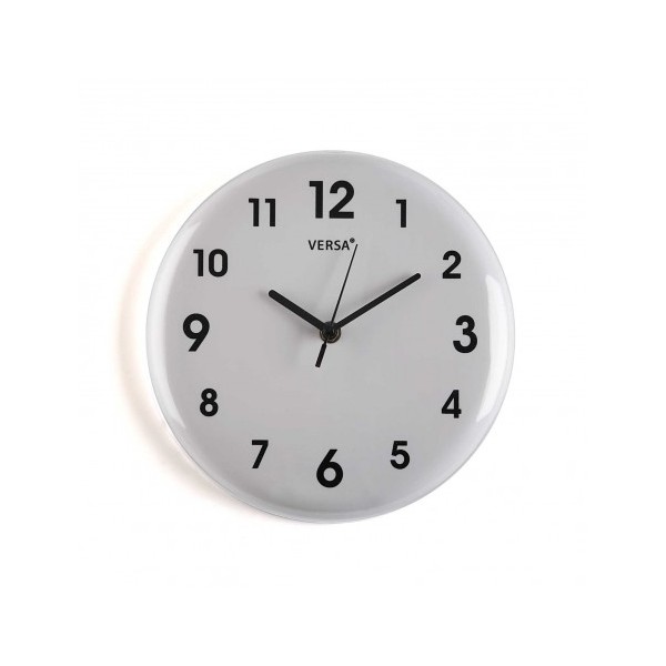 Reloj de pared blanco puntos