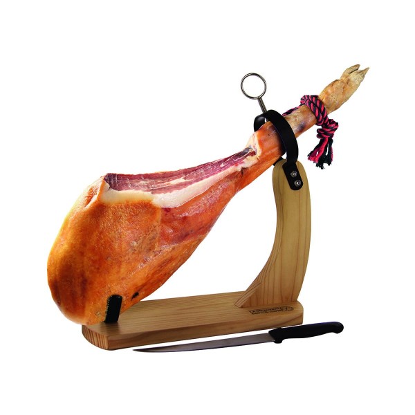 Jamonero con cuchillo