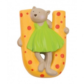 Letra resina L roja MR