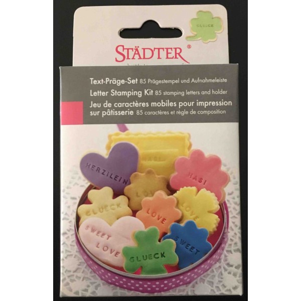 Cortadores galletas letras Patisse