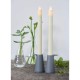 Velas led decorativas Sirius Sara mini blanca