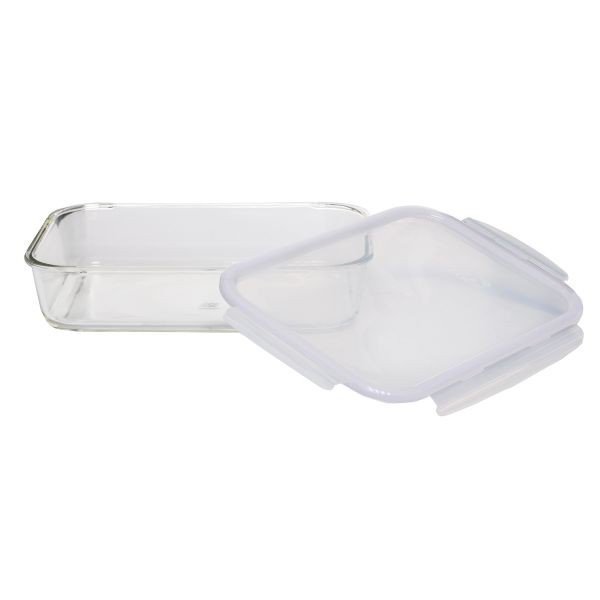 Bandeja vidrio c/tapa para horno y mesa- 3.6L