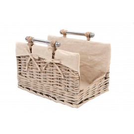 Bolsa ropa sucia marrón