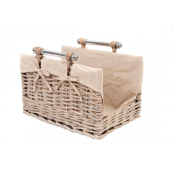 Bolsa ropa sucia marrón