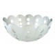 Frutero metal blanco 32 x 10