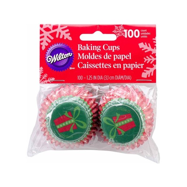 100 Cápsulas para mini magdalenas candy