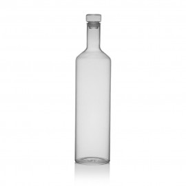 Botella cristal con tapa