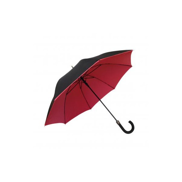 Paraguas automático doble rojo