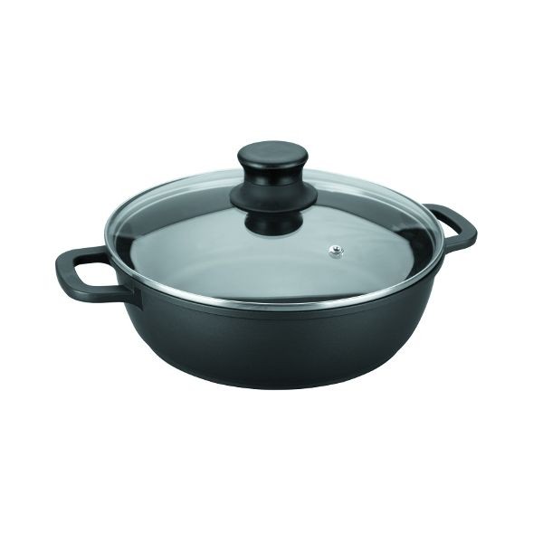 Grill 24 x 24 eco piedra negro Lacor