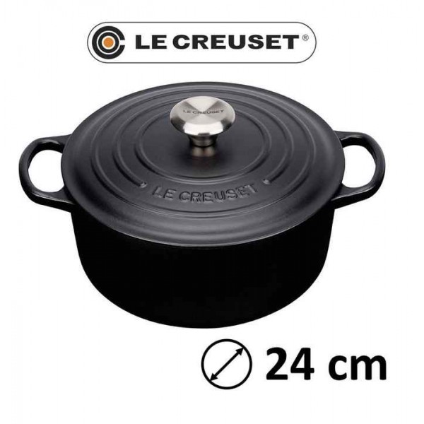 Cocotte redonda Le Creuset 24 Marseille (azul)