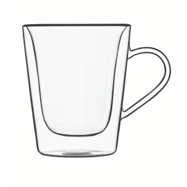 Taza café y té doble cristal (2 x)