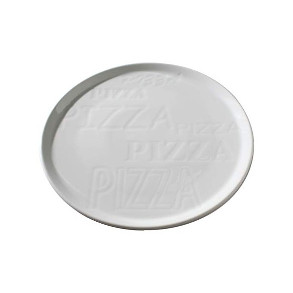 Plato llano New white