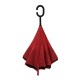 Paraguas rojo reversible anti viento Smati