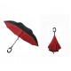 Paraguas rojo reversible anti viento Smati