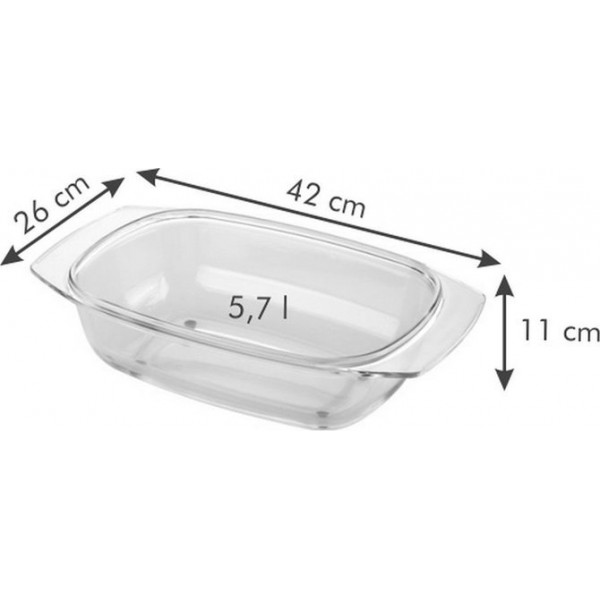 Rustidera de vidrio tescoma