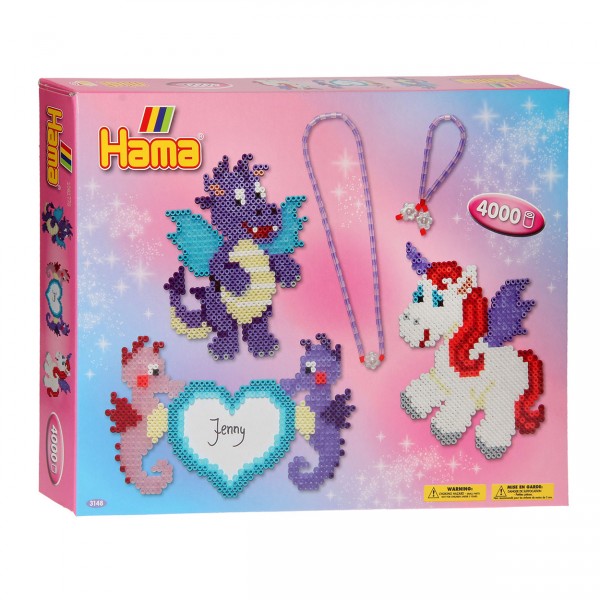 Set de Hama dragón mágico